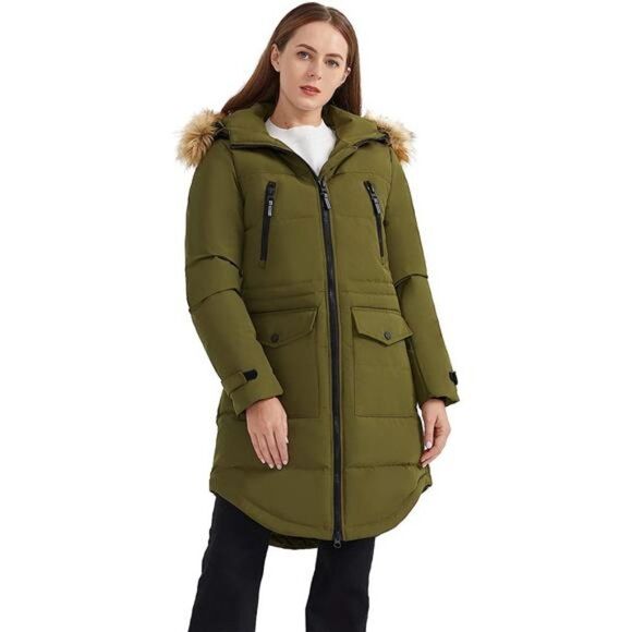 Women's Thickened Down Jacket Winter Warm Down Coat